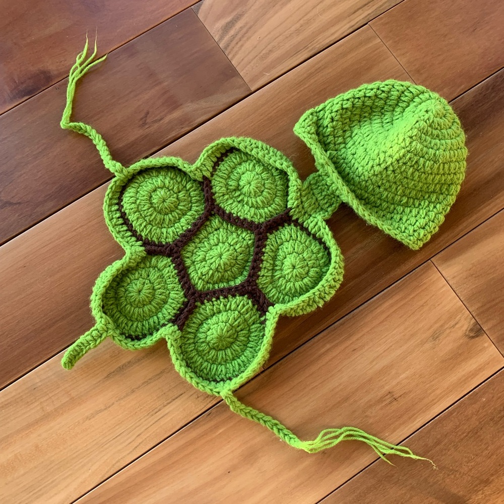 Baby Turtle Crochet Costume